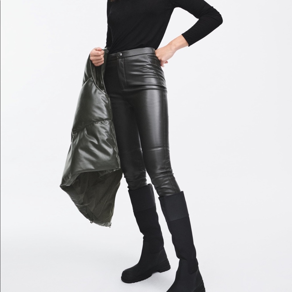 Zara Leather Pants